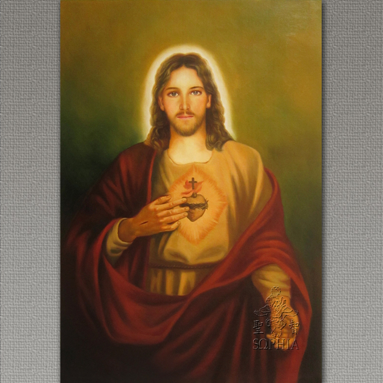 耶稣圣心油画像C（定制）
